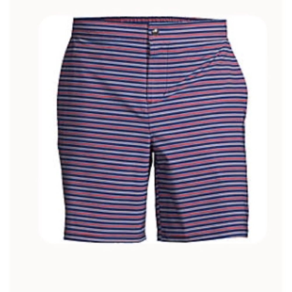 New Lands End Hybrid 7" Swim Trunks big Men's Swimsuit XXL Shorts